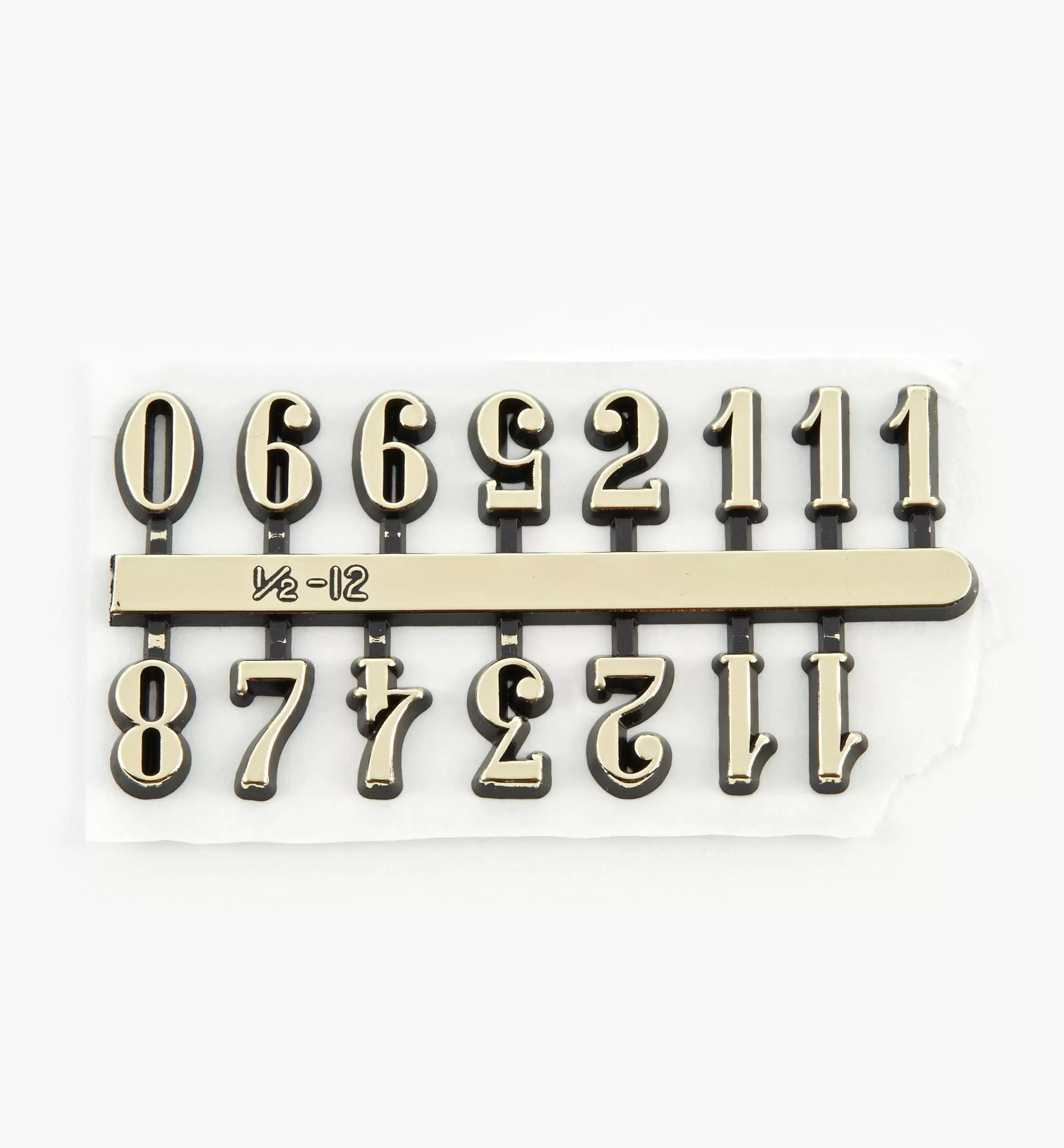 Lee Valley Adhesive-Backed Arabic Numerals