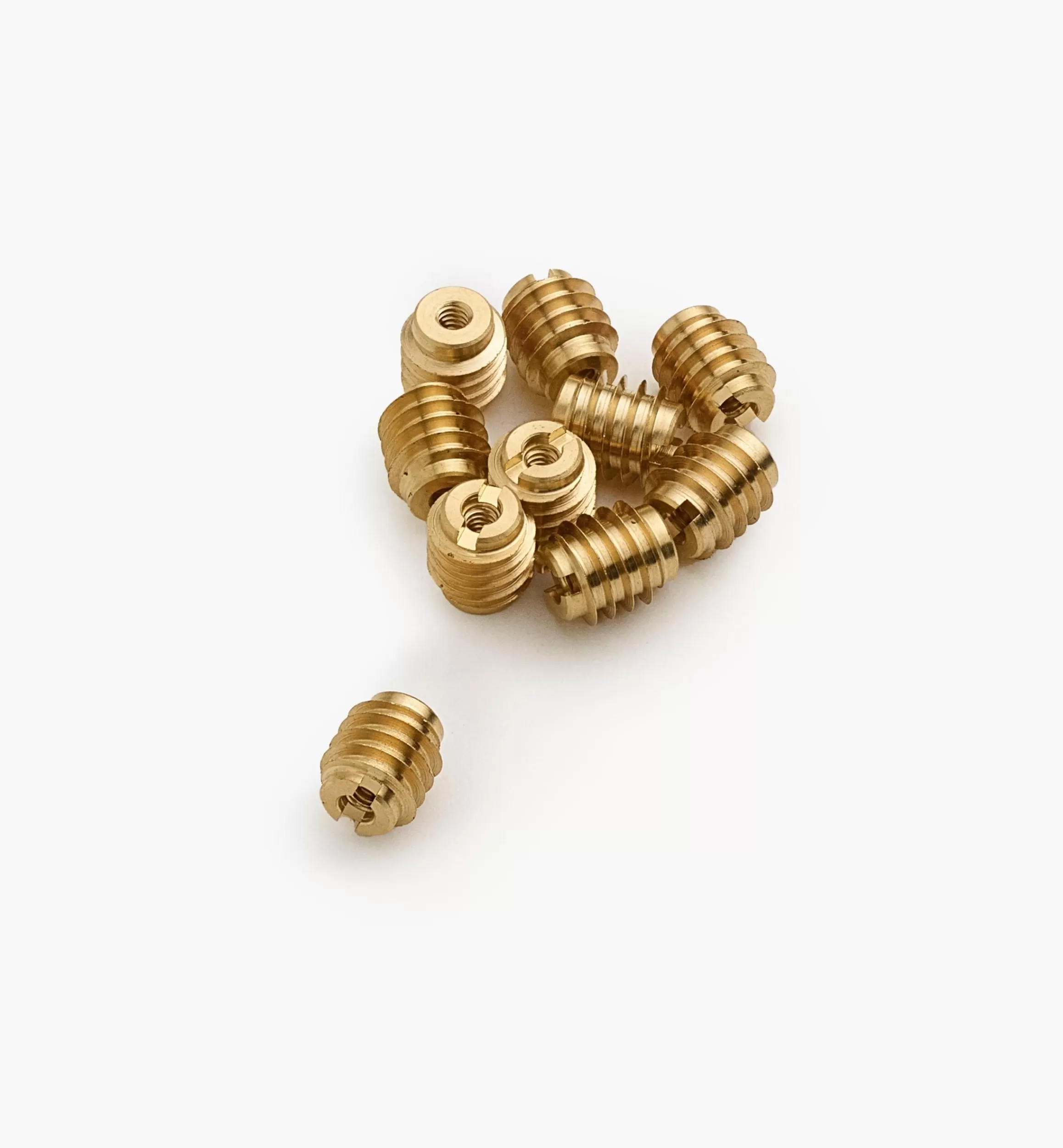 Lee Valley 4-40 Brass Knife-Edge Insert Nuts