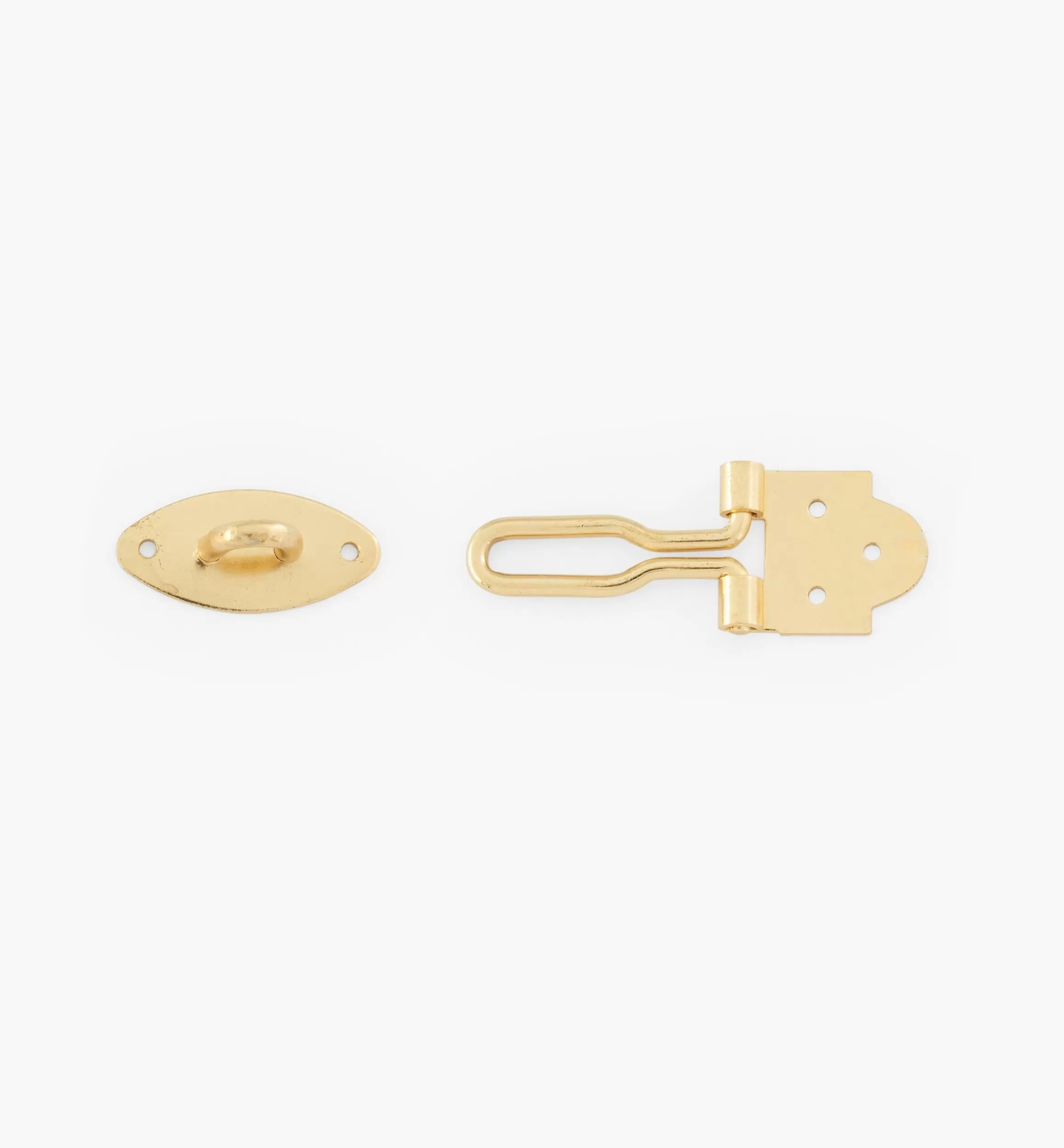 Lee Valley Brass-Plated Hasp