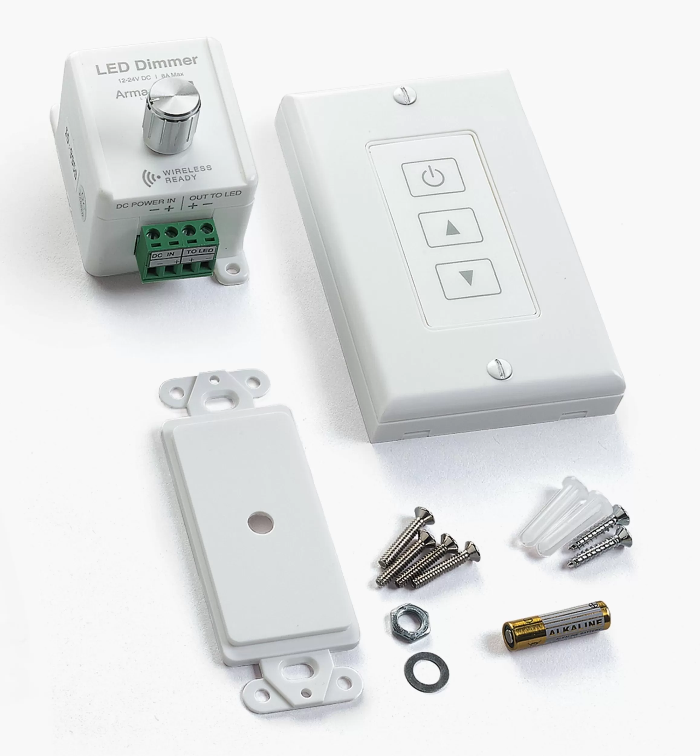 Lee Valley Dimmer Switch With Wireless Touchpad For White LED Lighting (12V)