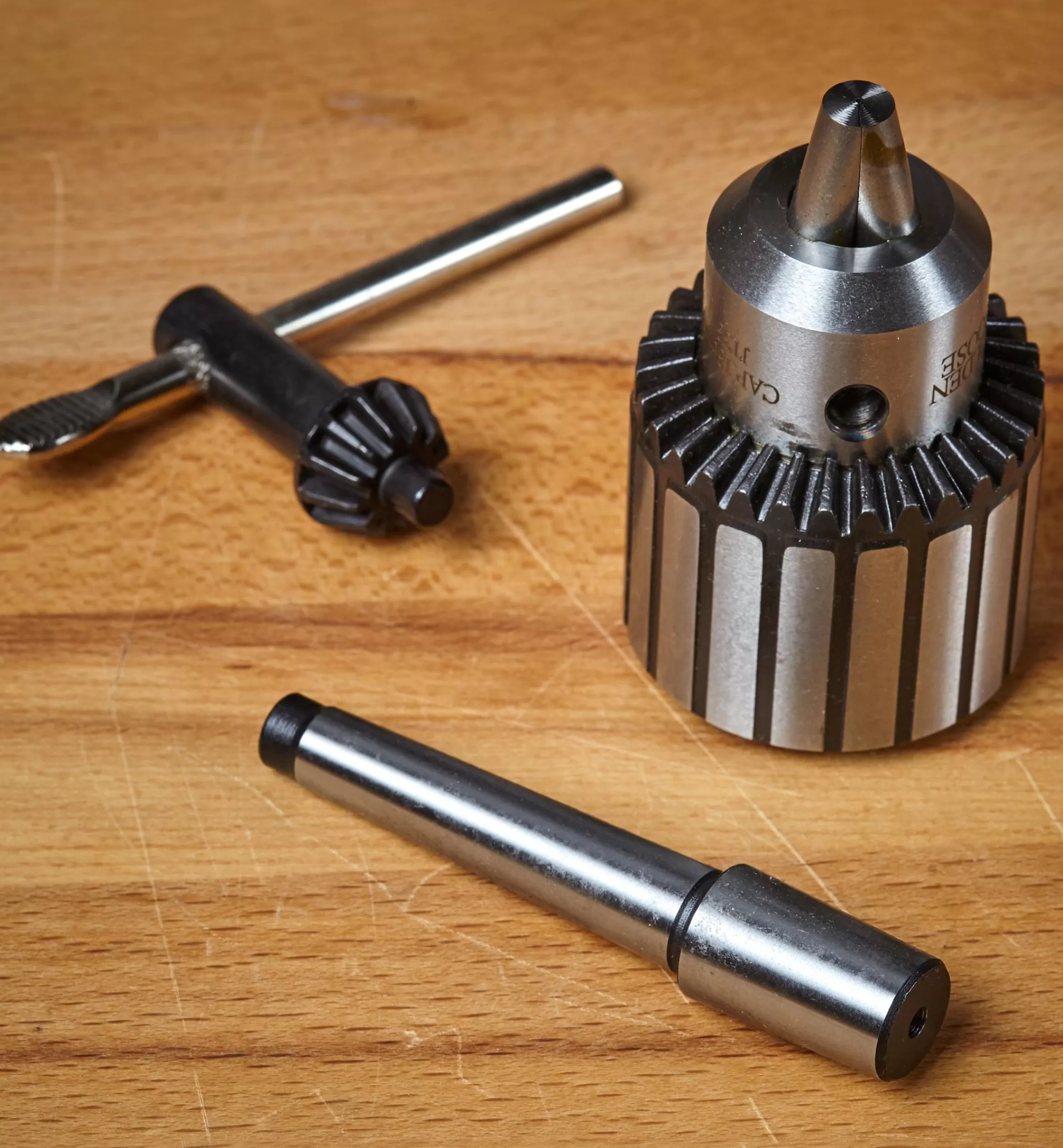 Lee Valley Drill Chuck With Morse Taper Adapter