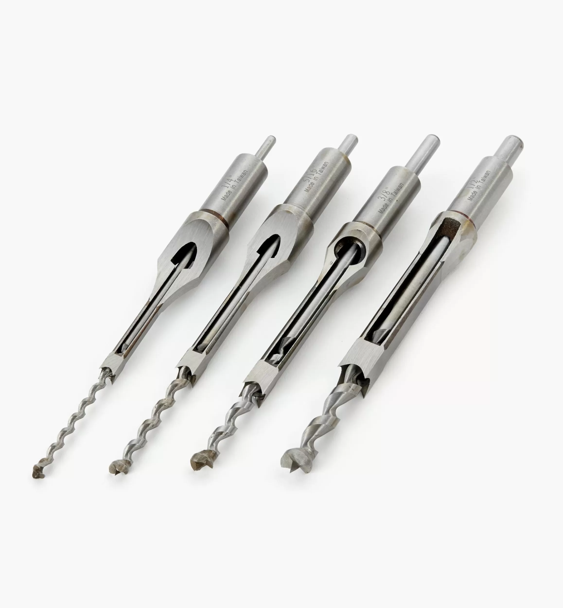 Lee Valley Economy Chisels & Bits For Mortisers & Drill-Press Mortising Attachments