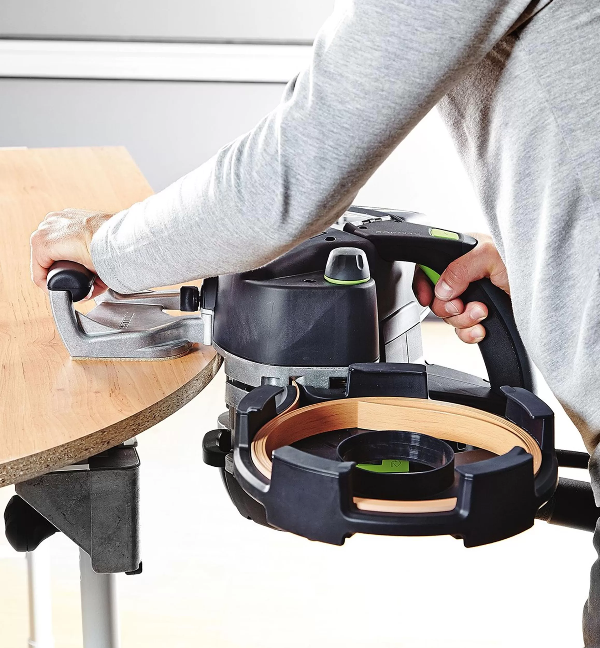 Lee Valley Edge Banding Reel For Festool Conturo KA 65 Edge Bander
