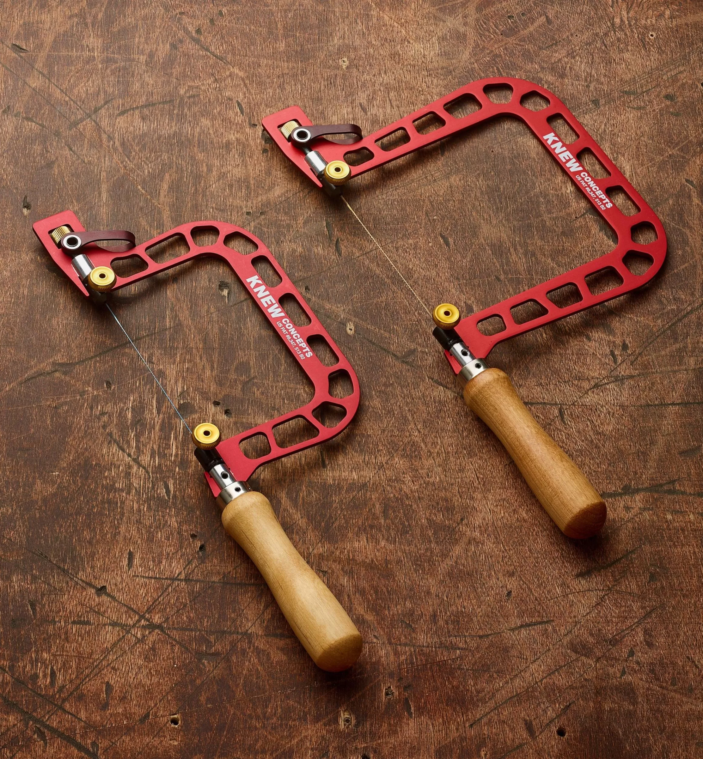 Lee Valley Knew Concepts Mk.III Aluminum Swivel Fret Saws