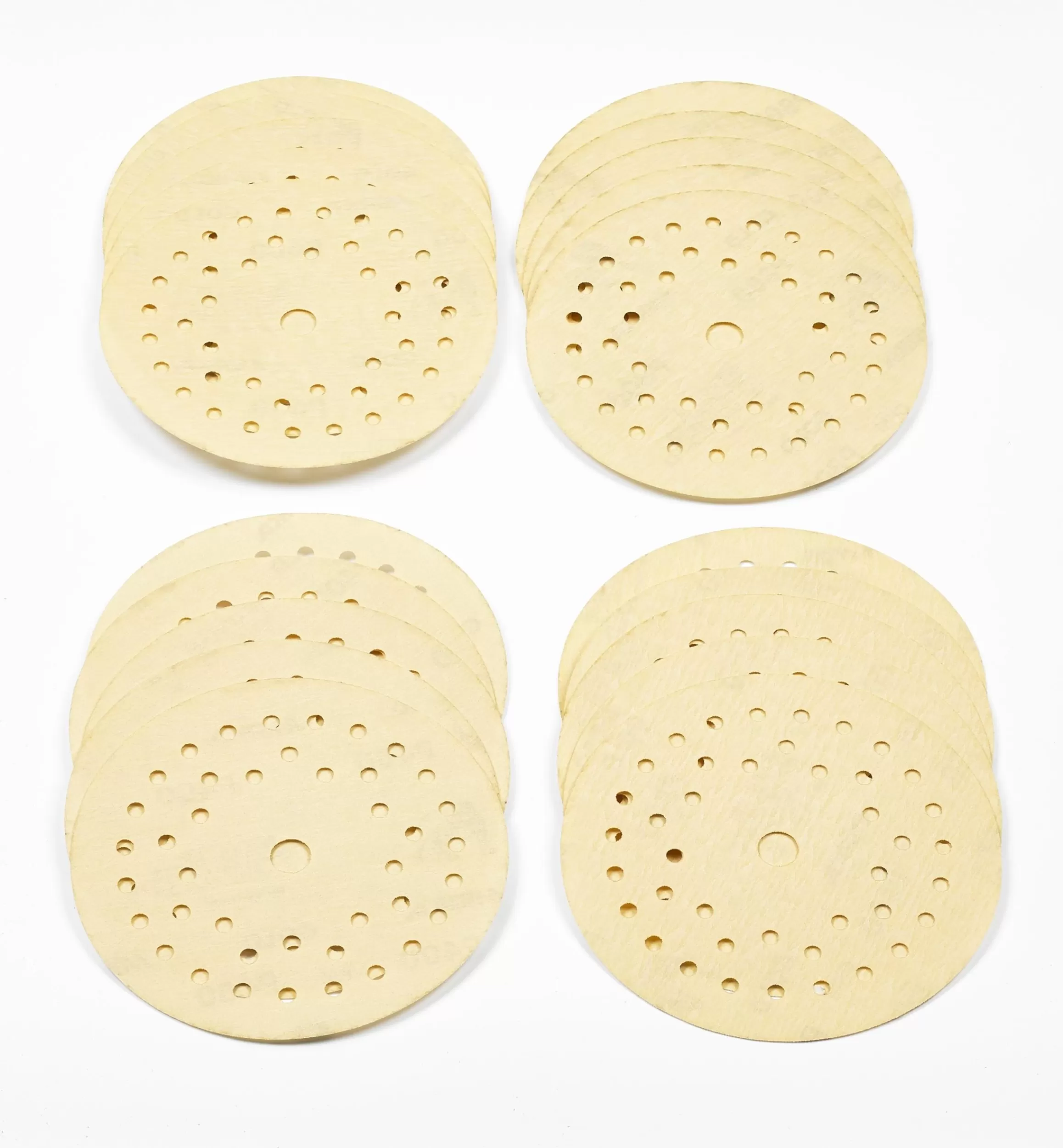 Lee Valley 20-Pc. Sample Pack Of Mirka 5" Fine 42-Hole Gold Multifit Grip Discs