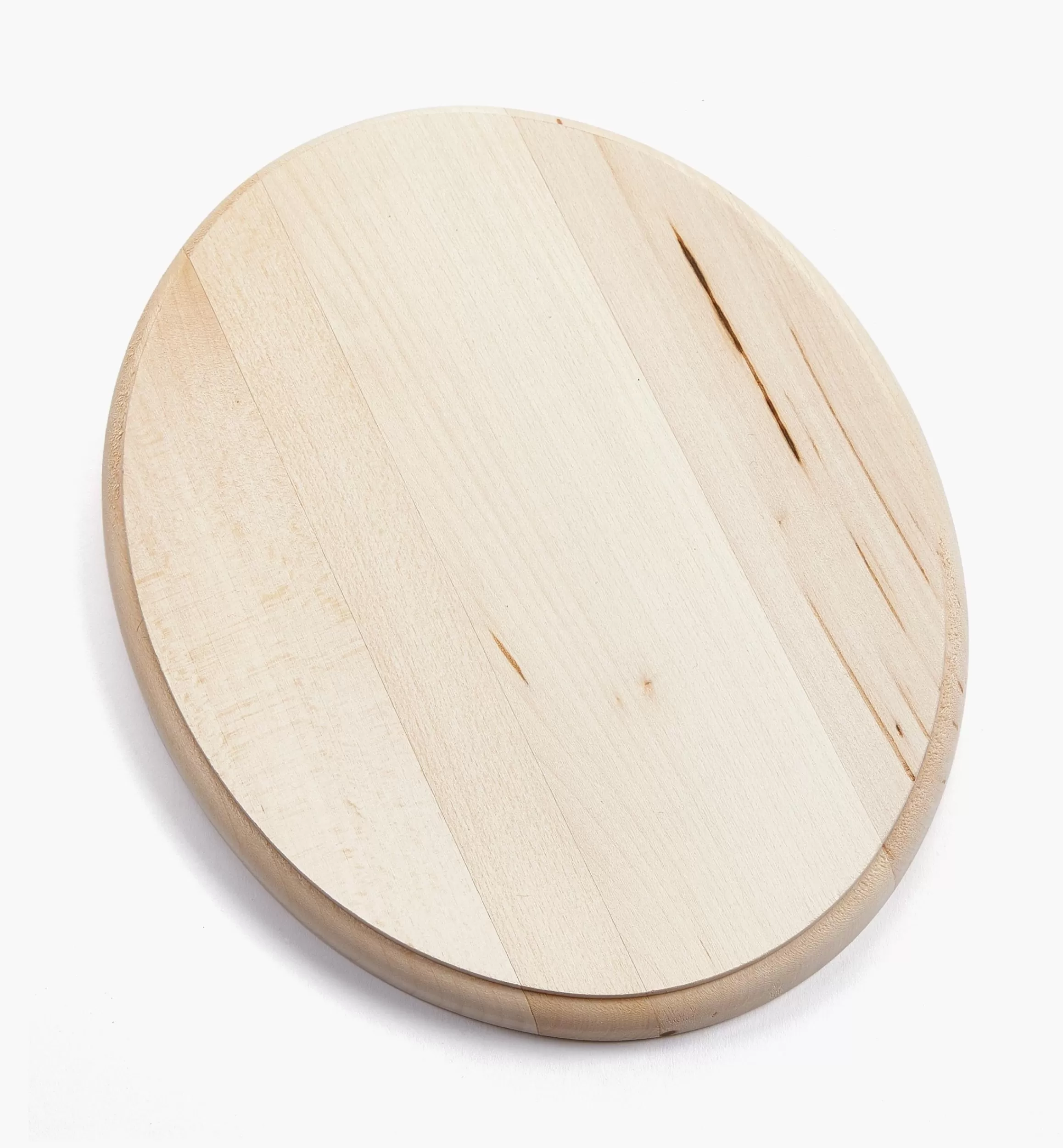 Lee Valley Profiled-Edge Oval Basswood Plaques