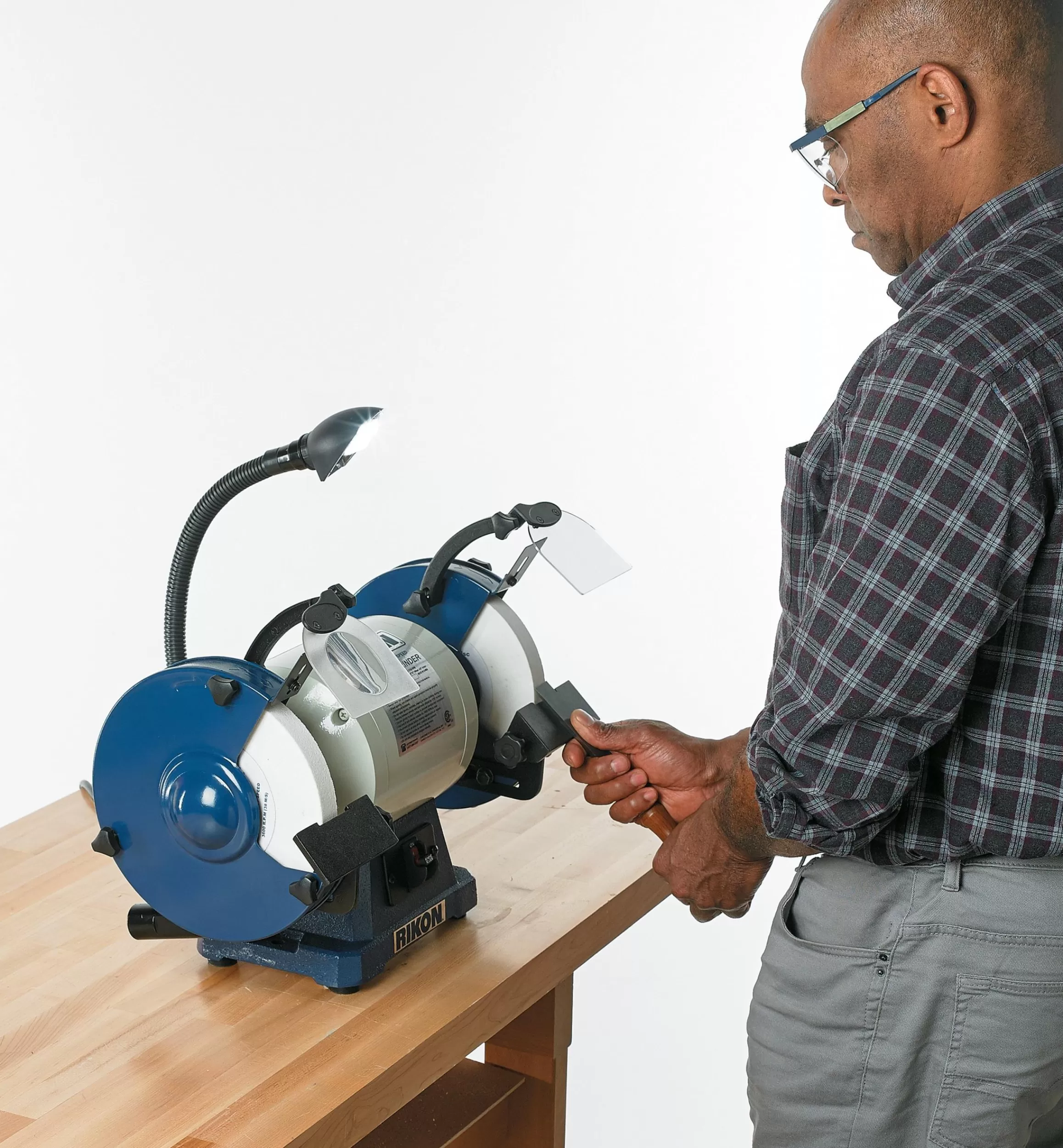Lee Valley Rikon 8" Low-Speed Grinder
