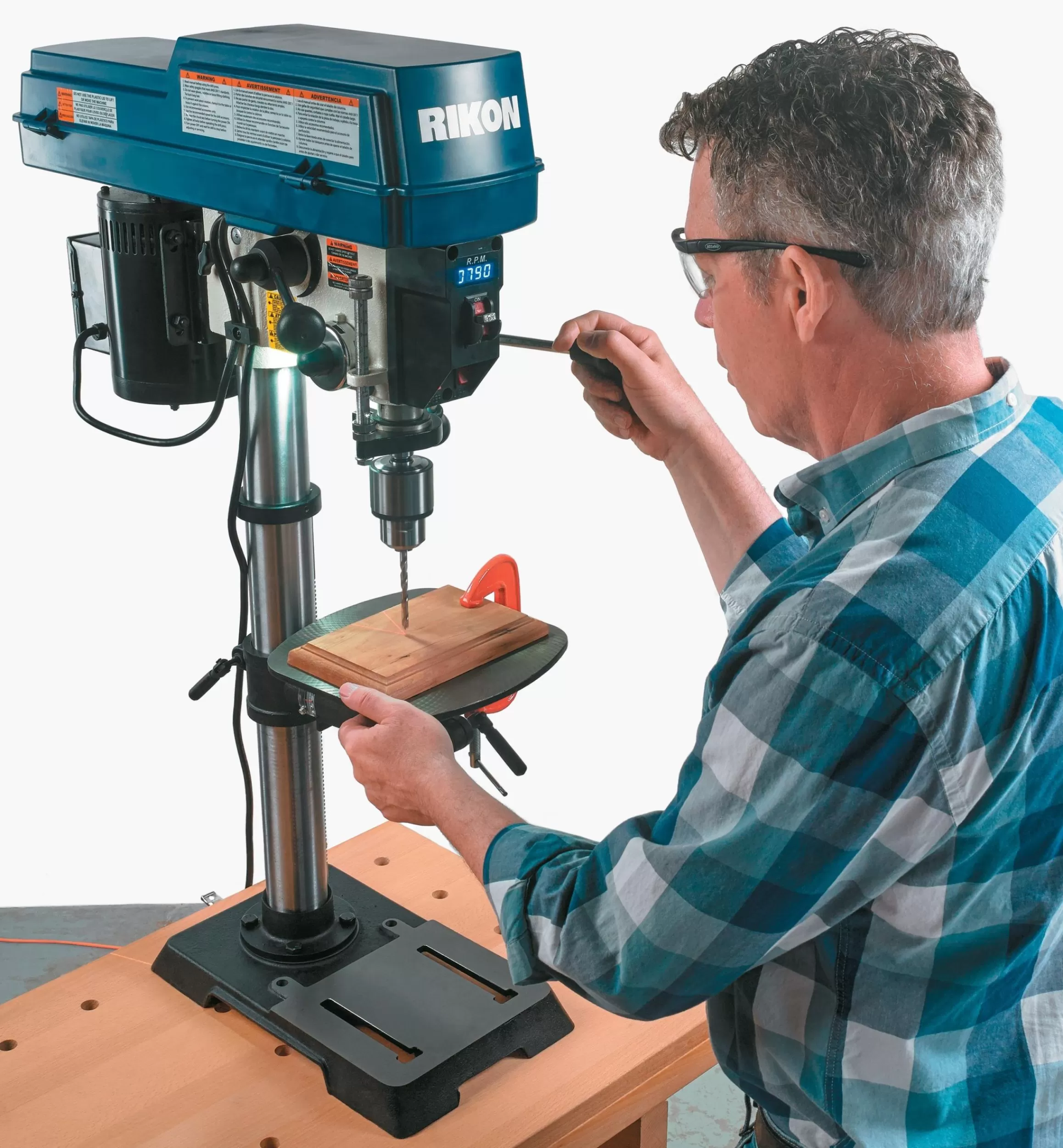 Lee Valley Rikon 12" Variable-Speed Drill Press