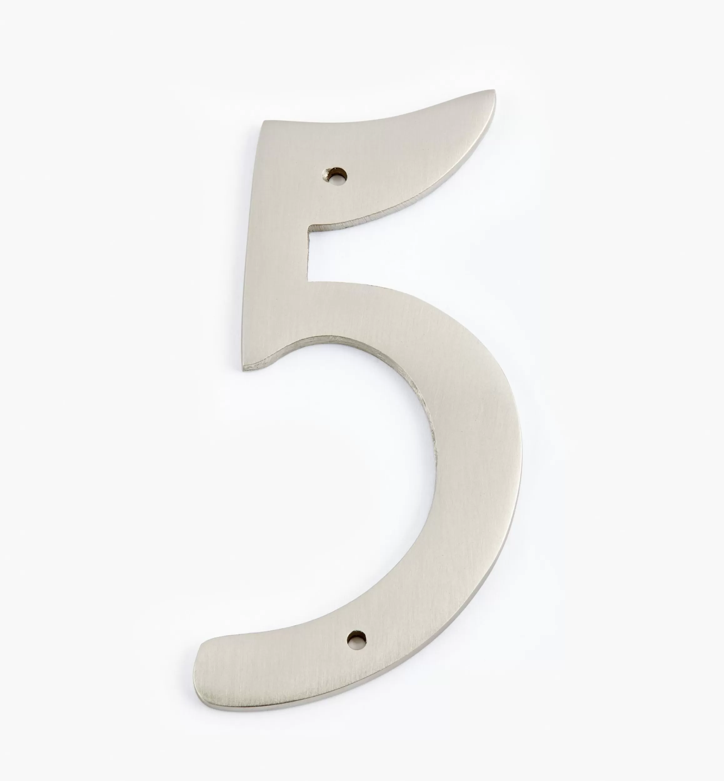 Lee Valley Script Cast Brass House Numbers