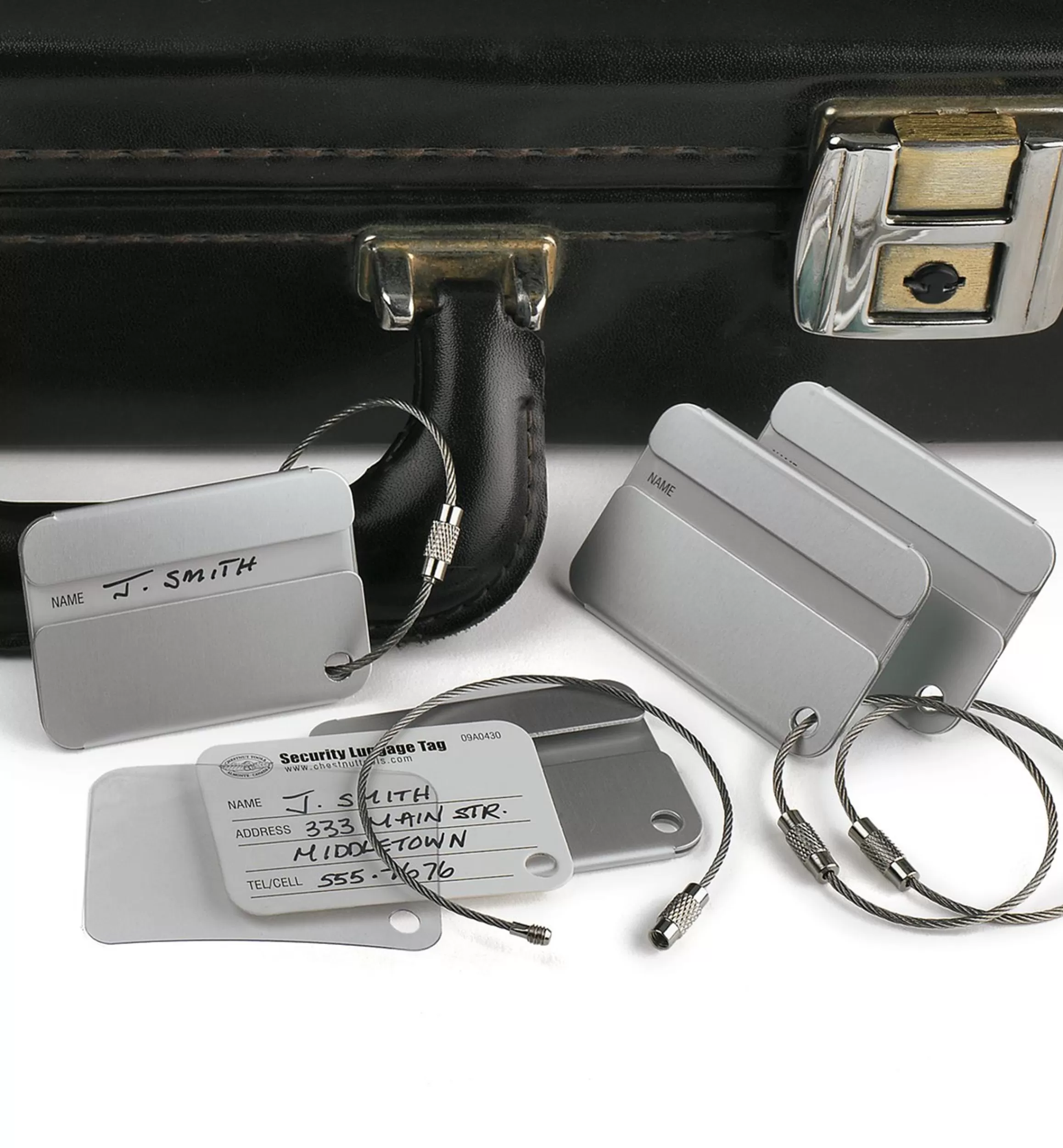 Lee Valley Security-Style Luggage Tags