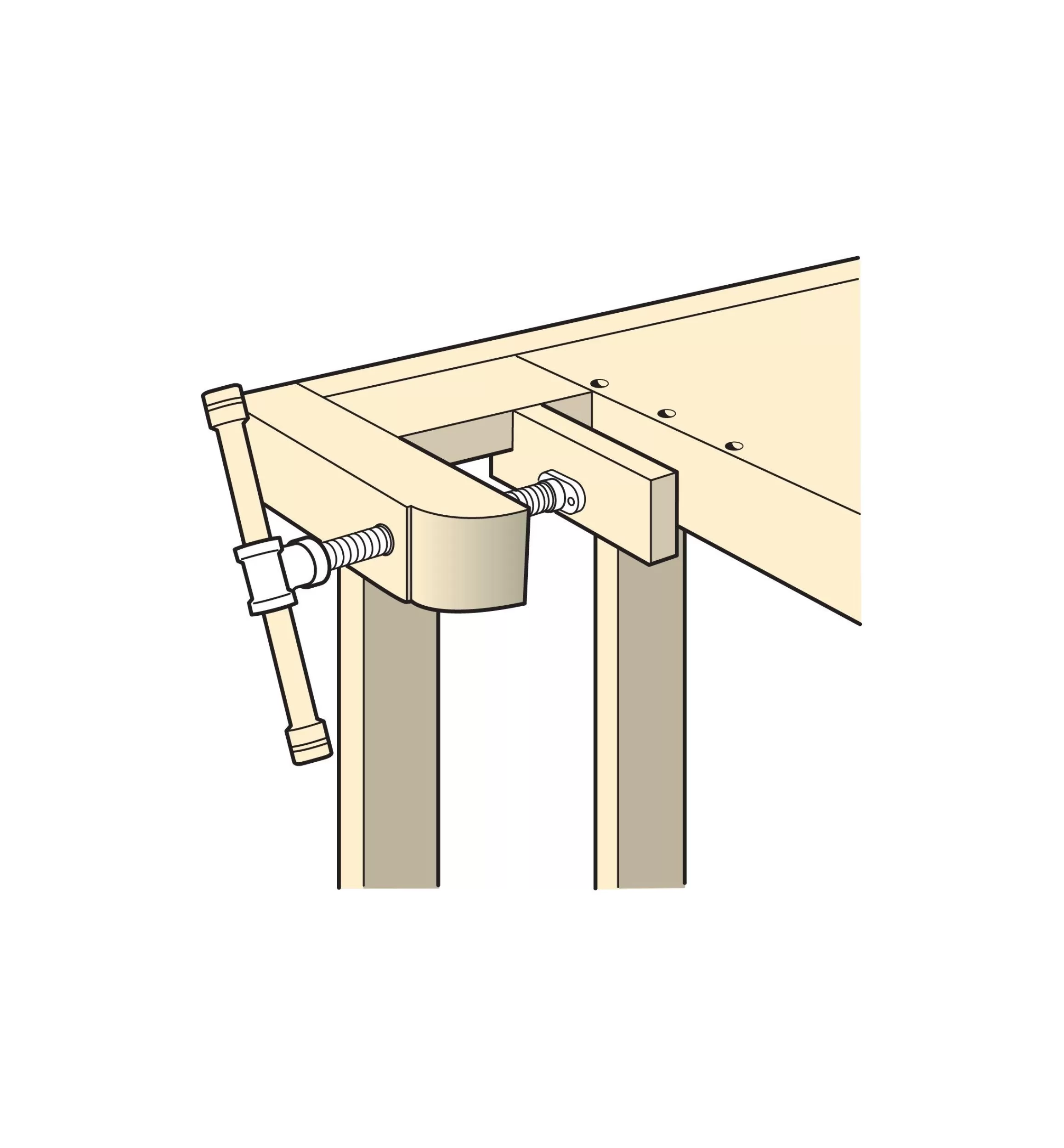 Lee Valley Shoulder-Vise Screw
