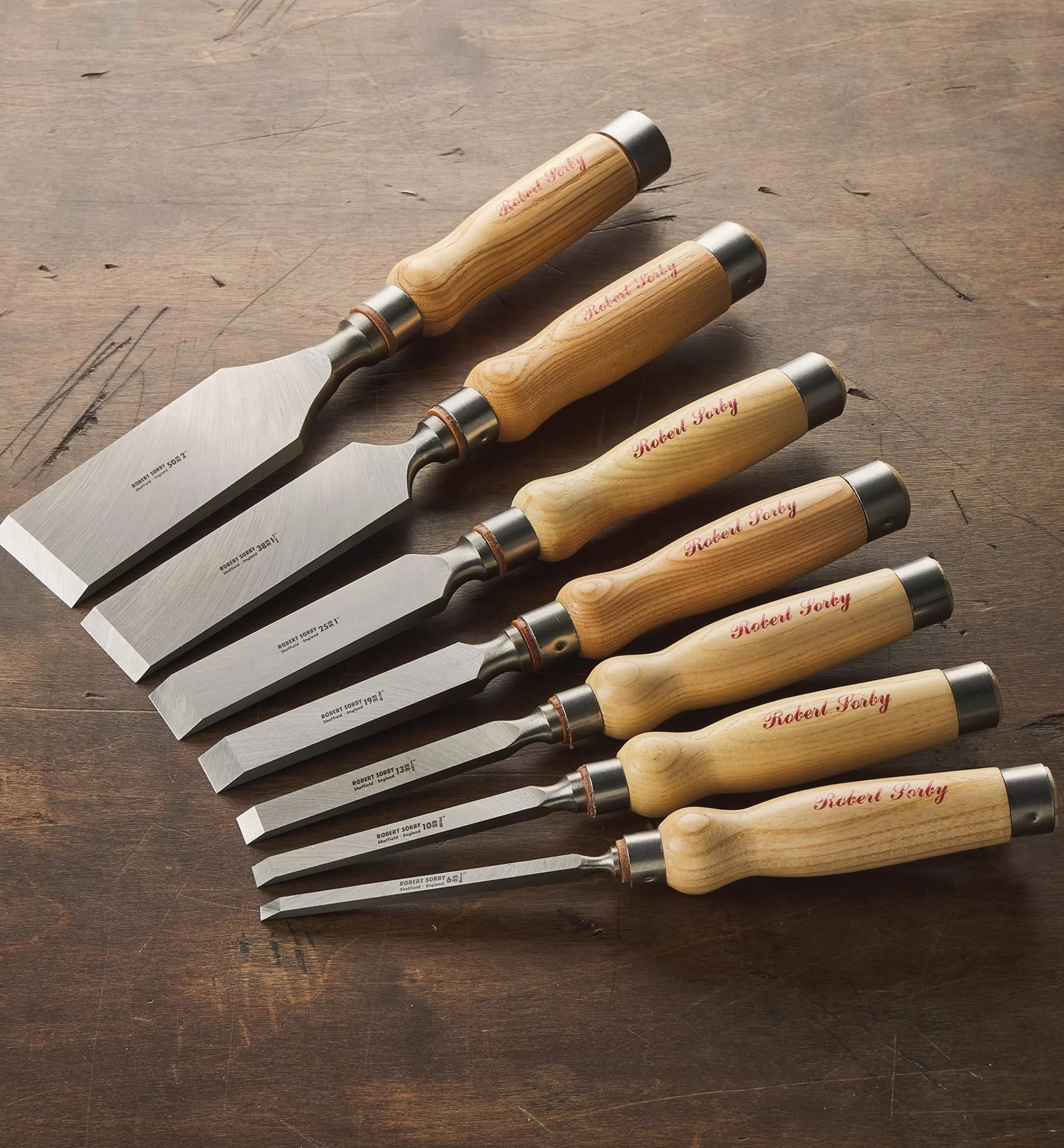 Lee Valley Sorby Registered Mortise Chisels