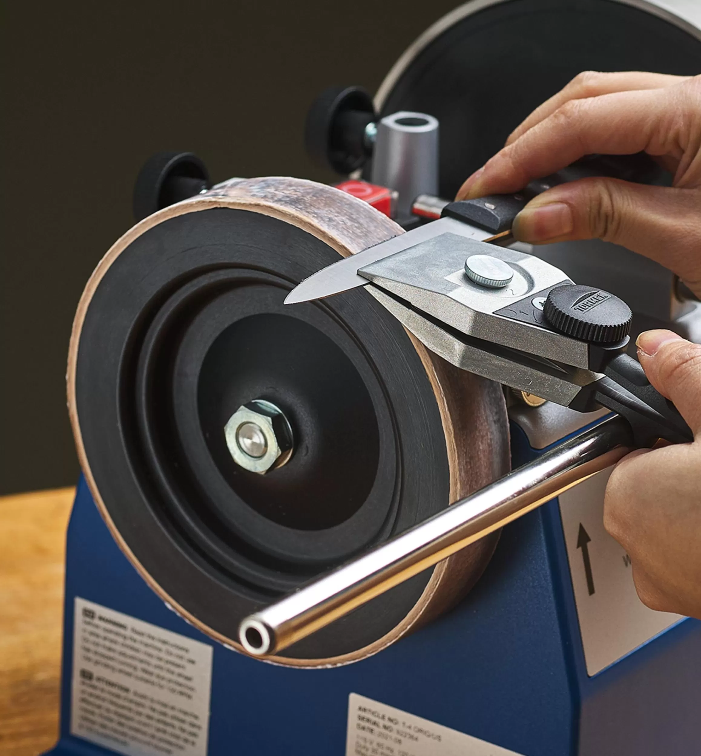 Lee Valley Tormek Leather Honing Wheels