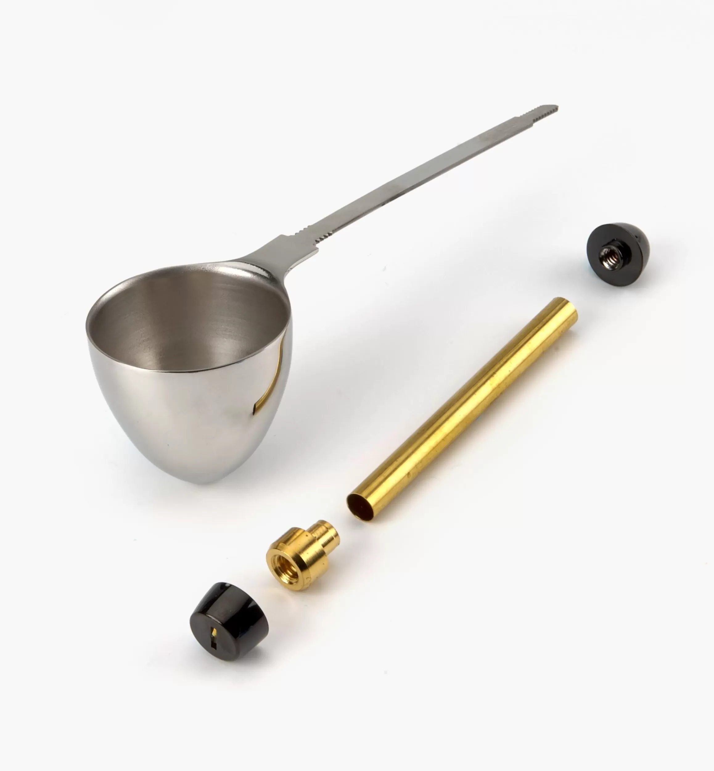 Lee Valley Turned Coffee Scoop Hardware