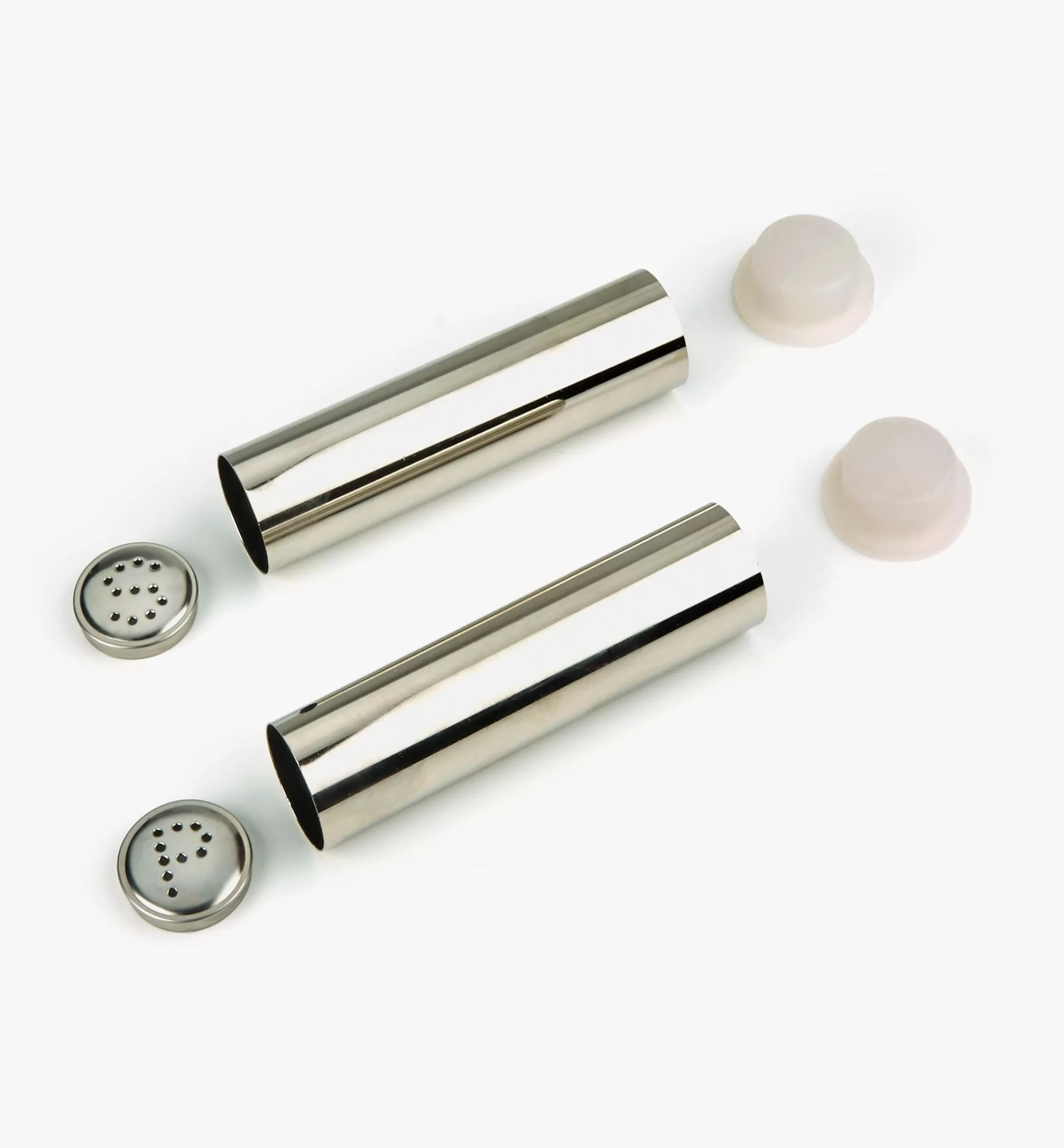 Lee Valley Turned Salt & Pepper Shaker Set Hardware