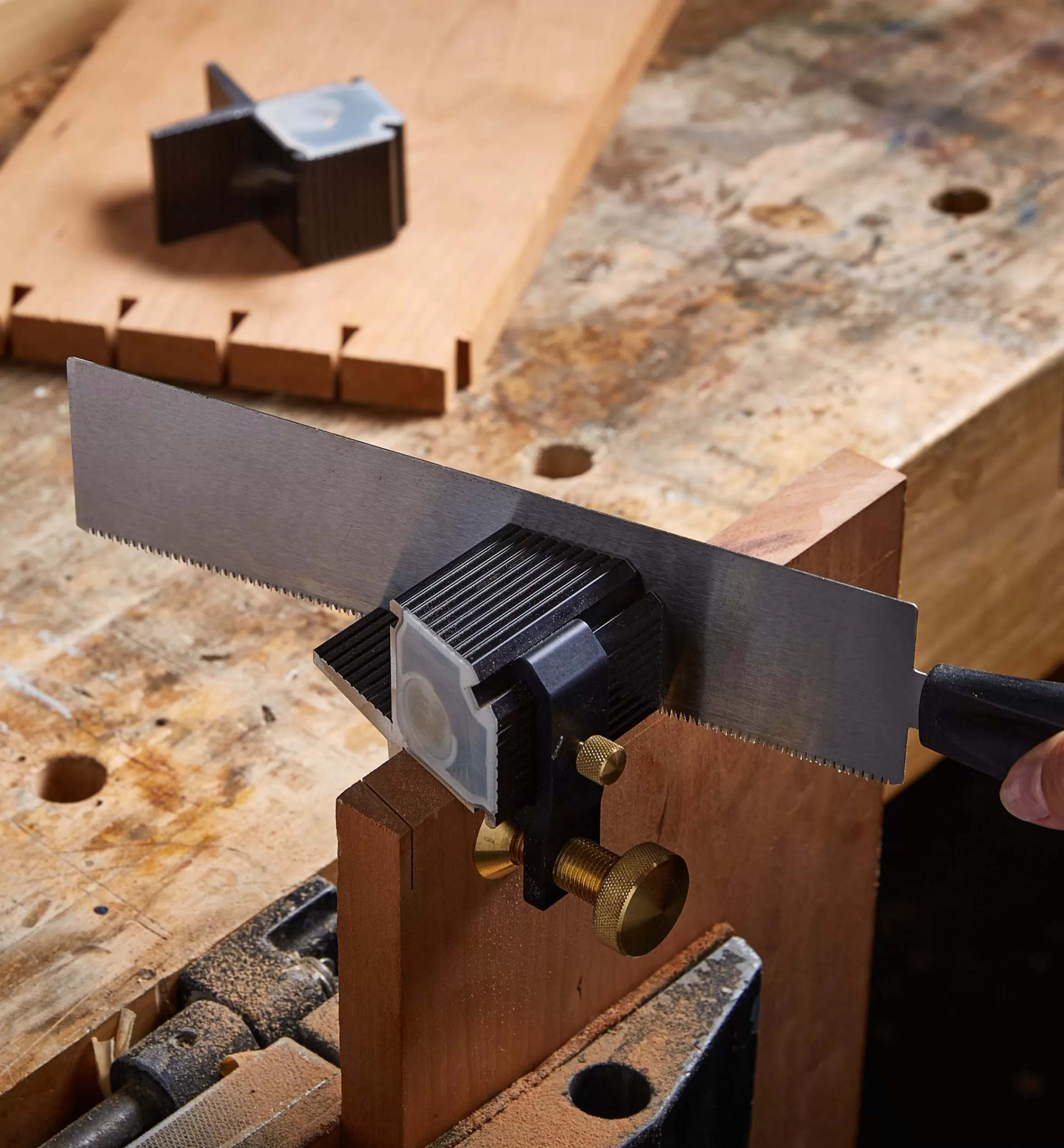 Lee Valley Veritas Dovetail Guide And Saw Set