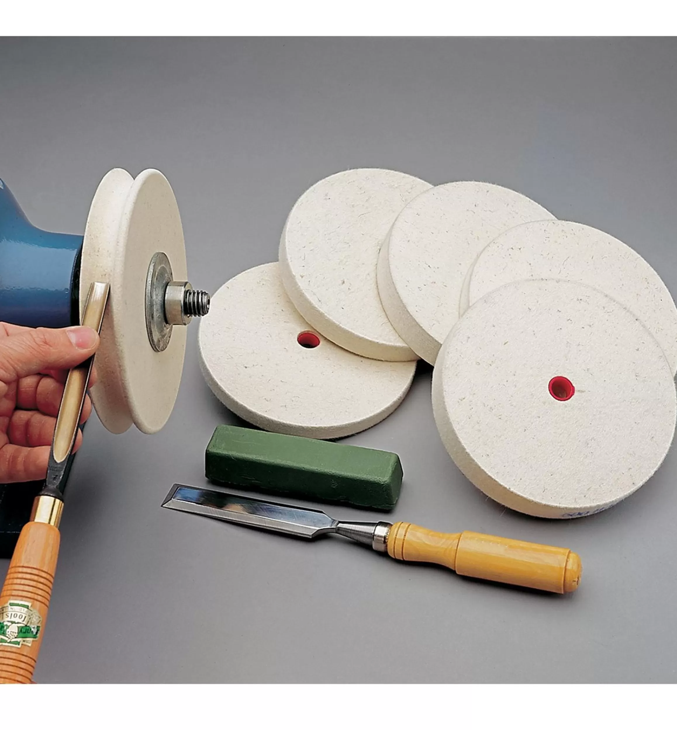Lee Valley Veritas Felt Wheel For Carving Tools