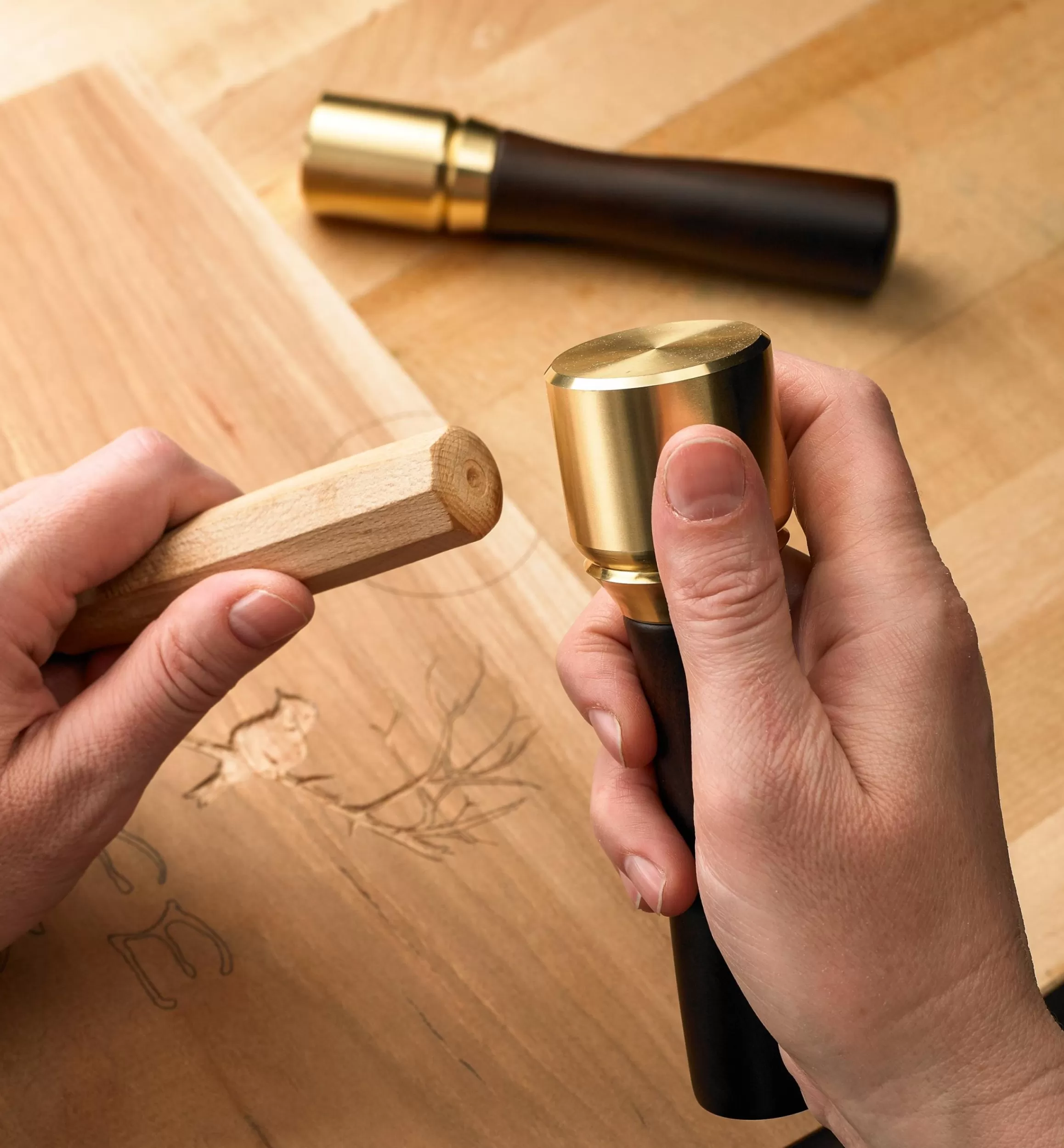 Lee Valley Veritas Journeyman's Brass Mallets