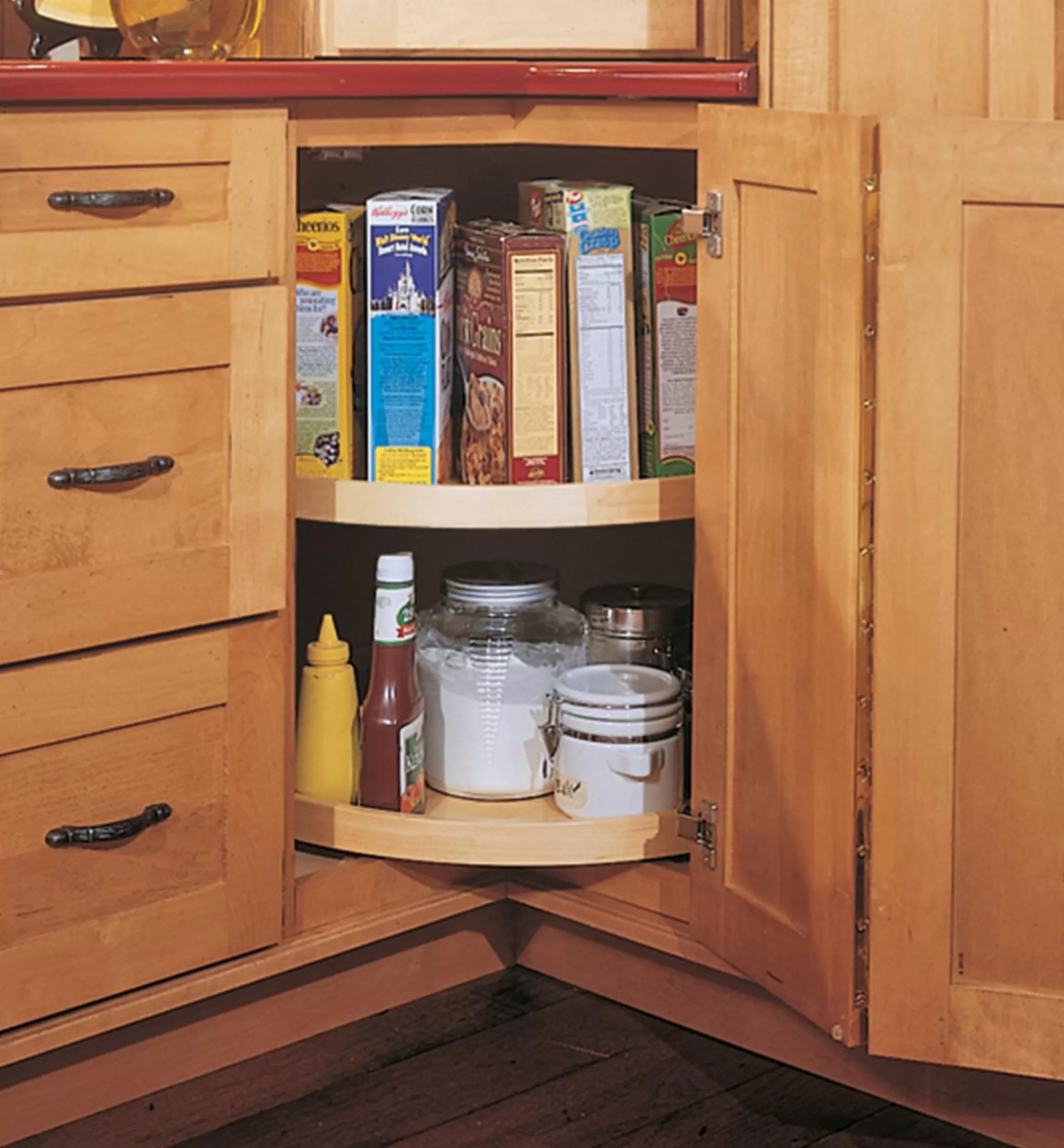 Lee Valley Wooden Kidney Shelf Set